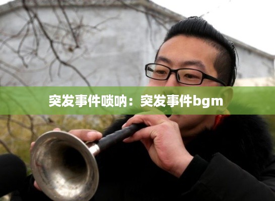 突发事件唢呐：突发事件bgm 