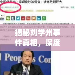 揭秘刘学州事件真相，深度探究背后的故事